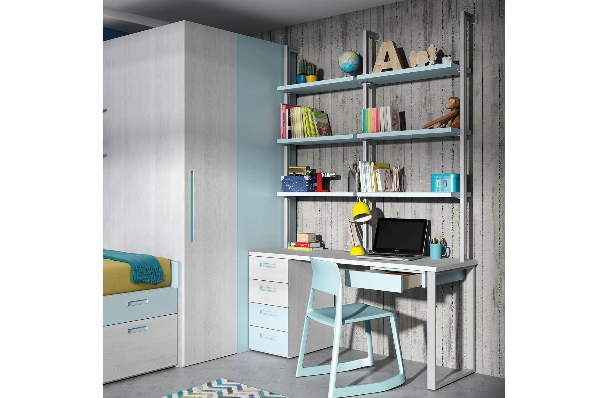 ESCRITORIOS Y ESTANTERIAS